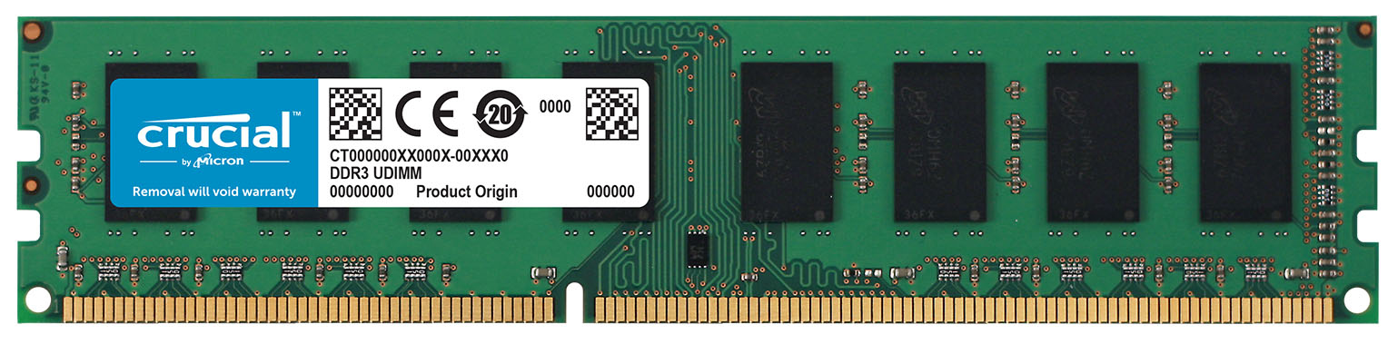 Mmoire Crucial 8 Go DDR3 1600 MHz CL11, informatique ile de la Runion 974